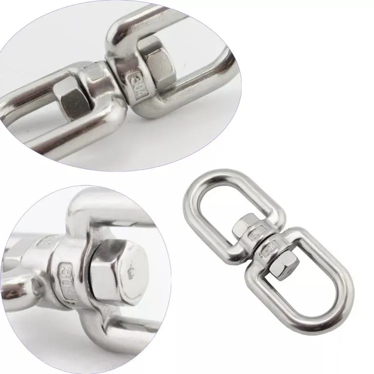 10mm 304 Stainless Steel Universal Rotating Ring