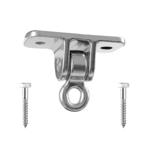 304 Stainless Steel Sandbag Buckle Ring Swing Fixed Holder, Self-tapping Bolt Version