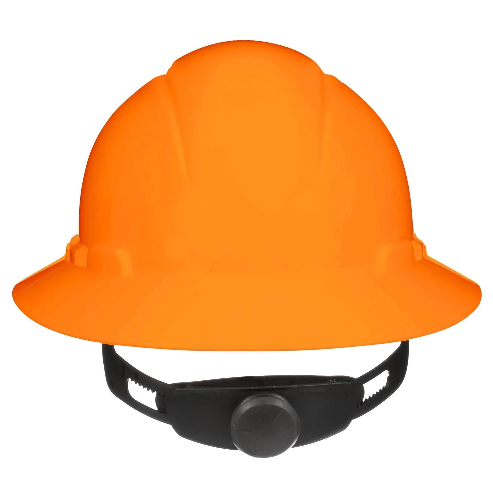 3M SecureFit Full Brim Hard Hat CHH-FB-R-O6-SL, with Ratchet Adjustment, Hi-Vis