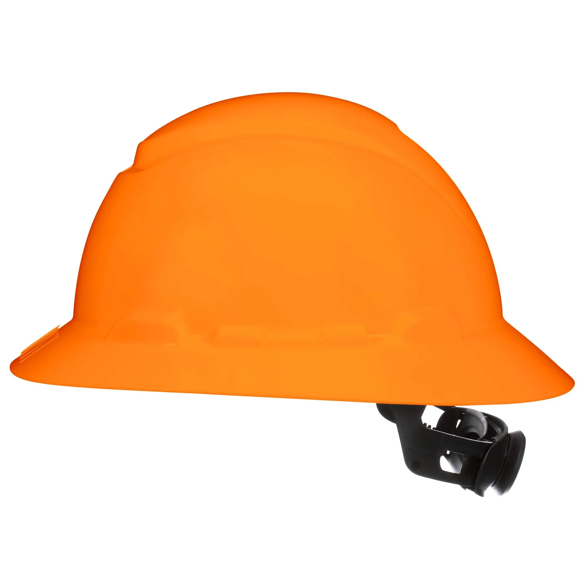 3M SecureFit Full Brim Hard Hat CHH-FB-R-O6-SL, with Ratchet Adjustment, Hi-Vis