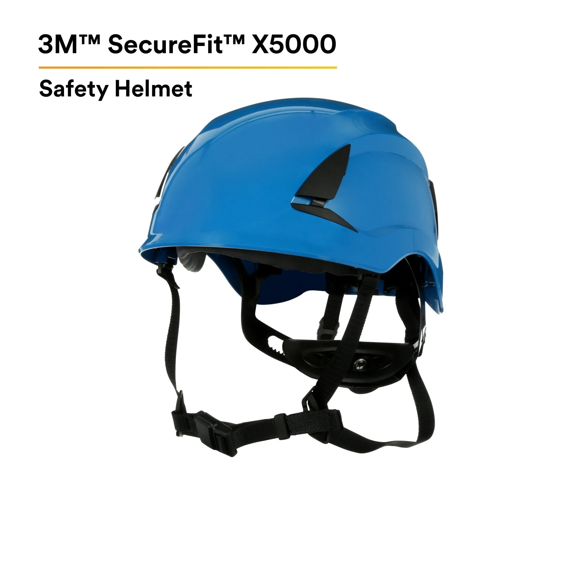 3M SecureFit Safety Helmet, X5003-ANSI,  Blue