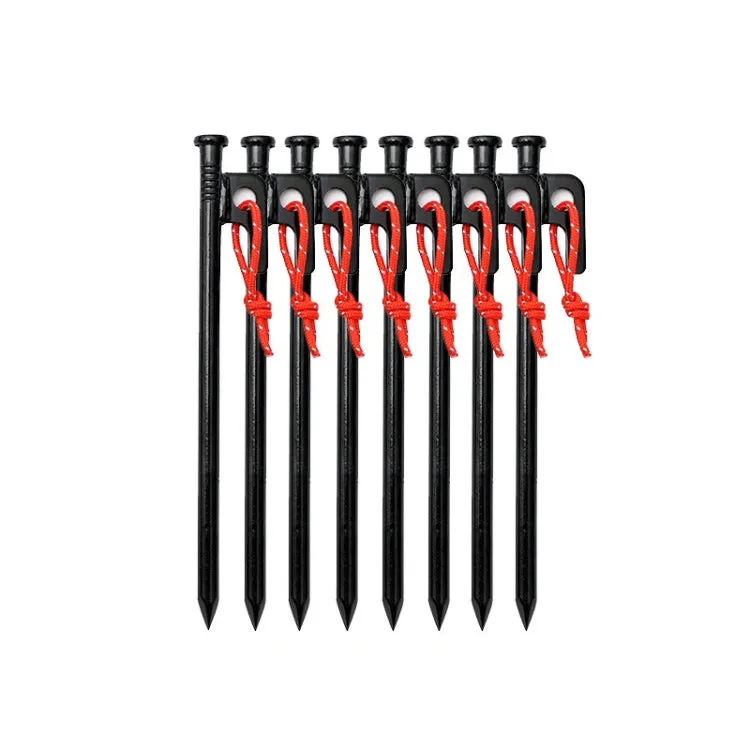 8 PCS 20cm Outdoor Camping Windproof Fixed Canopy Ground Nails