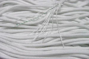 8 Strand 550 Paracord - White - 500' Spool