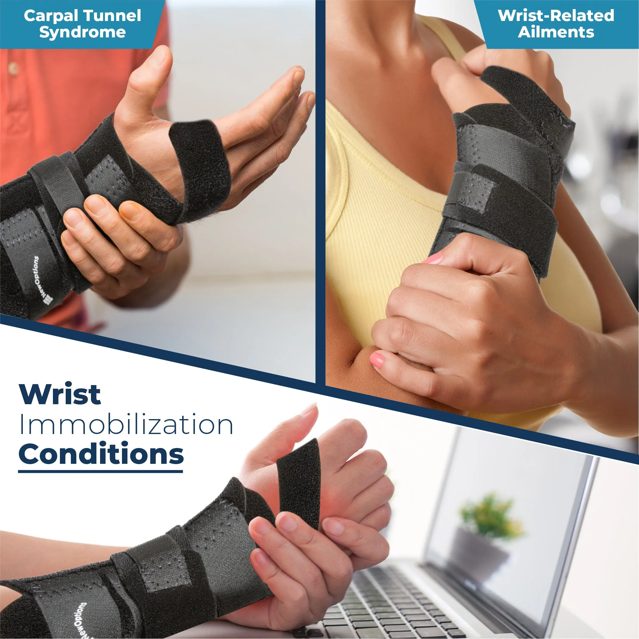 8" Universal Size Wrist Support (W28)