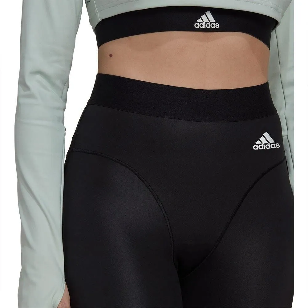 Adidas Womens Hyperglam 3-Stripes 7/8 Leggings