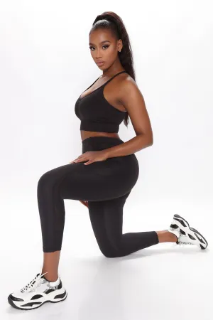 At Ease Full Length Active Legging In Power Flex - Black