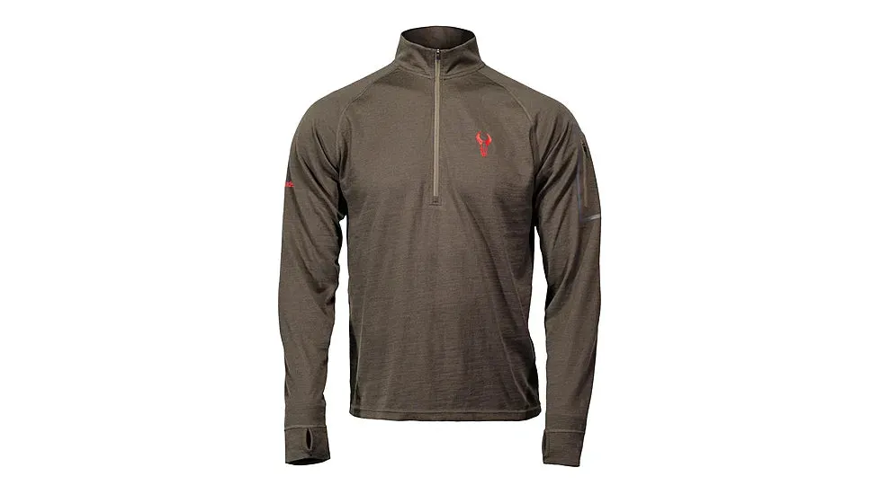 Badlands Ovis 1/4 Zip Crew Baselayer Shirt