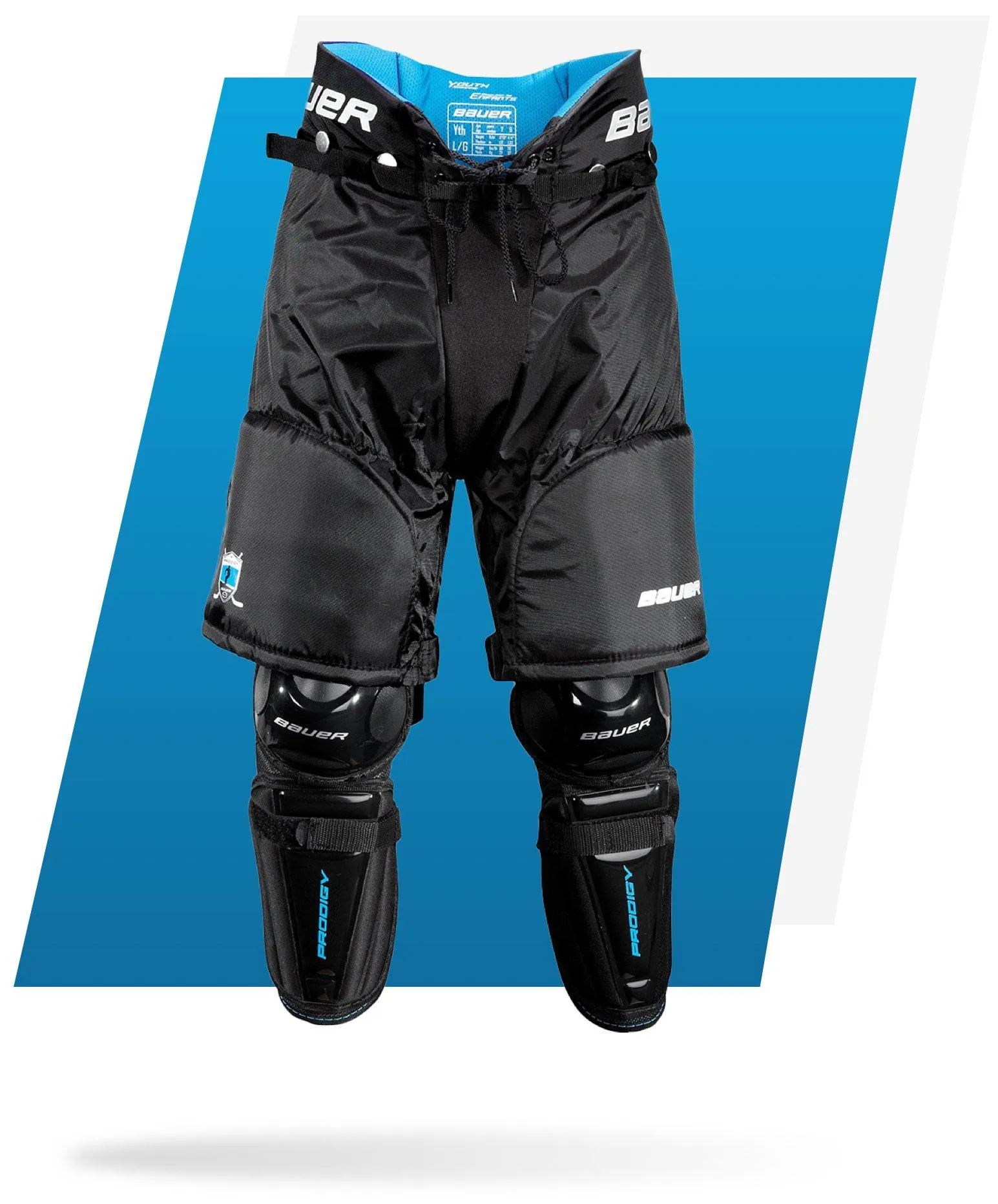 Bauer Prodigy Youth Pants/Shin Guards