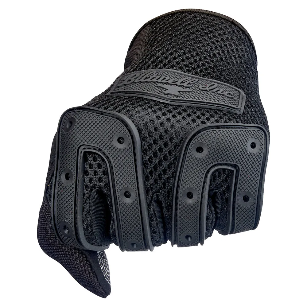 BILTWELL ANZA TEXTILE GLOVE [BLACK OUT]