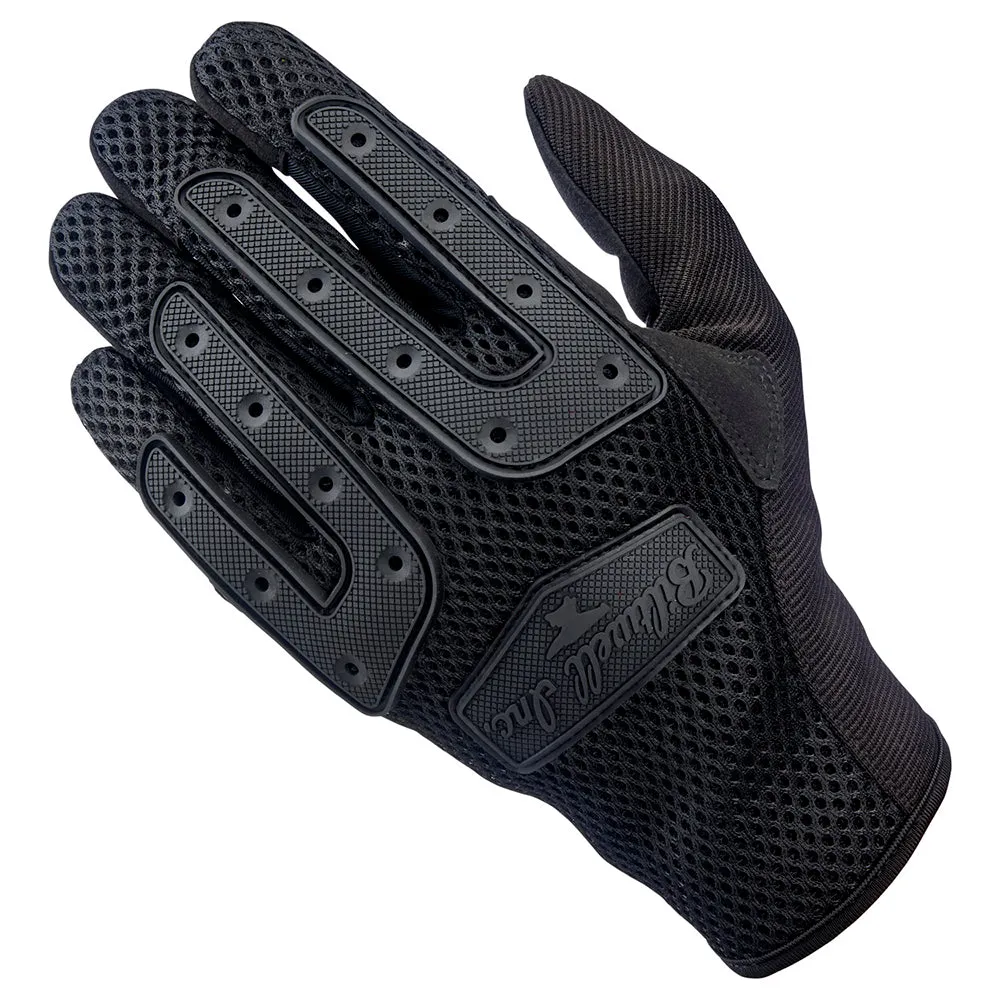 BILTWELL ANZA TEXTILE GLOVE [BLACK OUT]