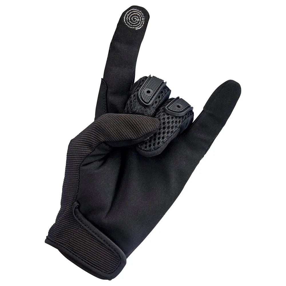 BILTWELL ANZA TEXTILE GLOVE [BLACK OUT]