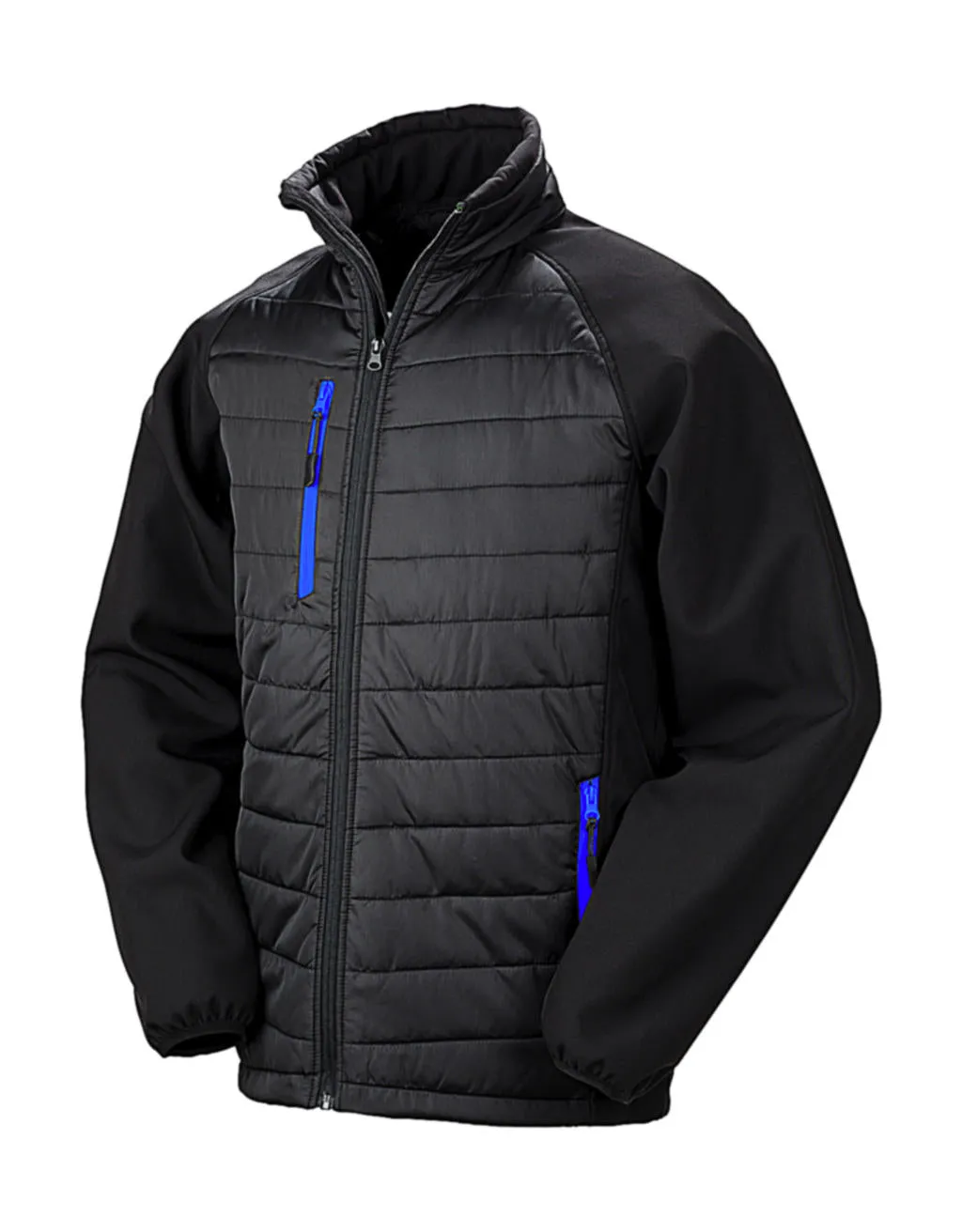 Black Compass Padded Softshell - 08433