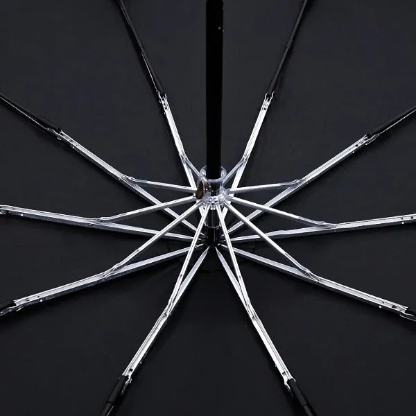 Black Folding Windproof Umbrella