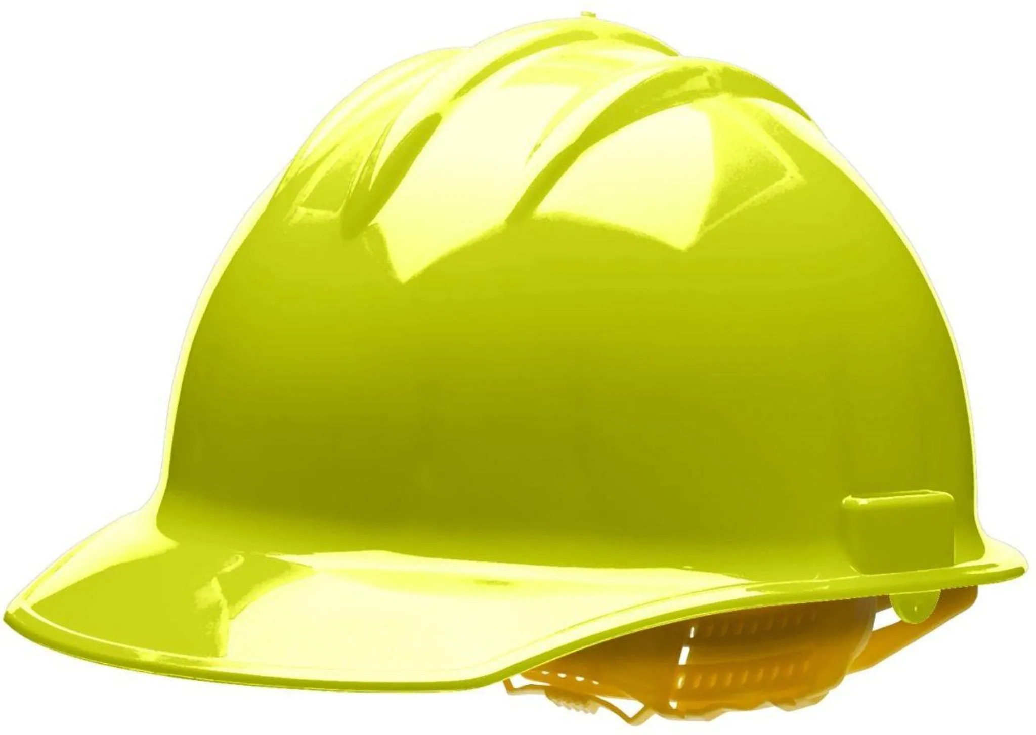 Bullard C30 30HYP 6pt Pinlock Classic Cap Style Hard Hat, Hi-Viz Yellow, 1 Each