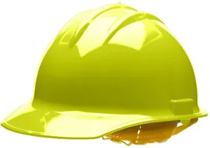 Bullard C30 30HYP 6pt Pinlock Classic Cap Style Hard Hat, Hi-Viz Yellow, 1 Each