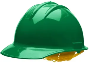 Bullard C30 30KGP 6pt Pinlock Classic Cap Style Hard Hat, Kelly Green, 1 Each