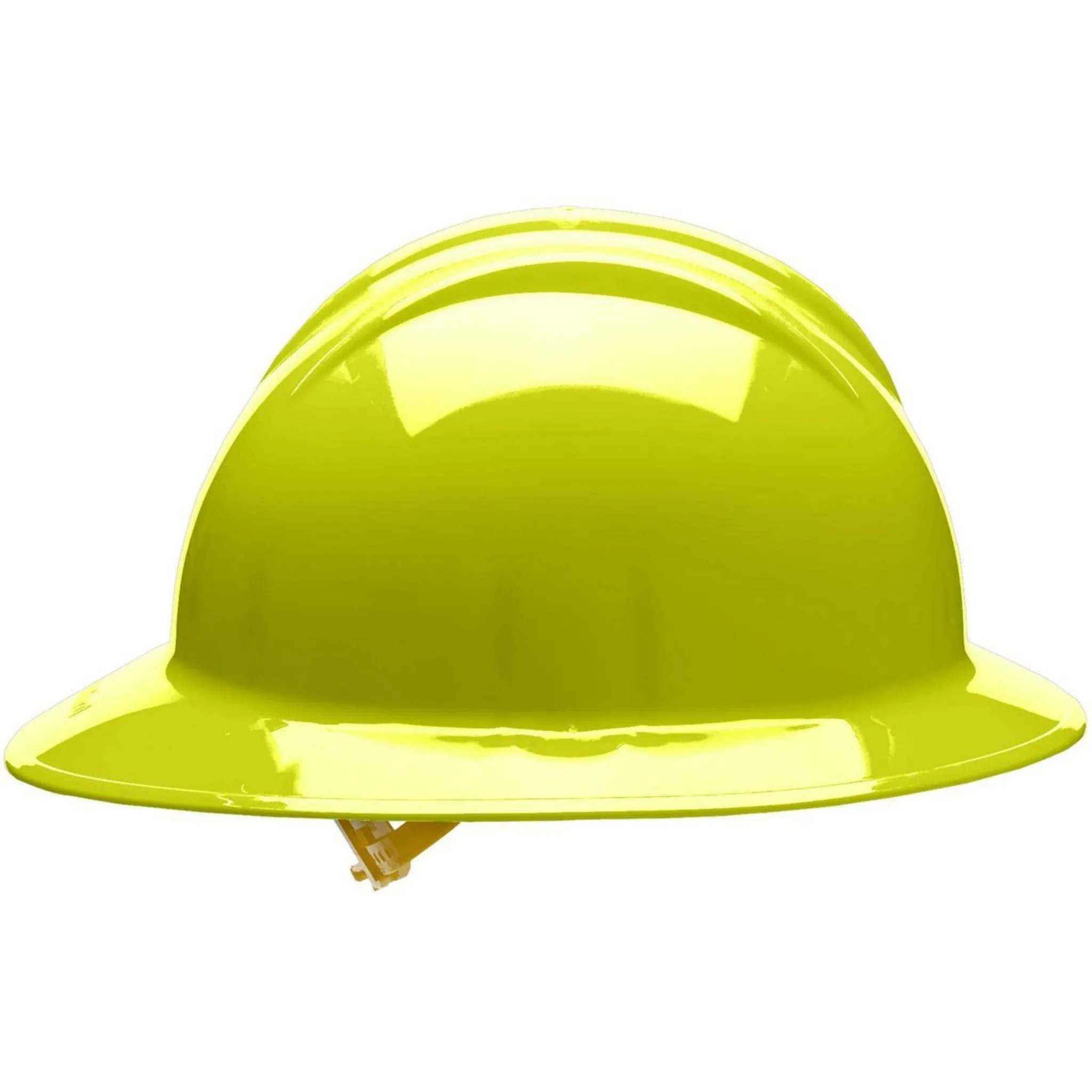 Bullard C33 33HYP 6pt Pinlock Classic Full Brim Style Hard Hat, Hi-Viz Yellow, 1 Each