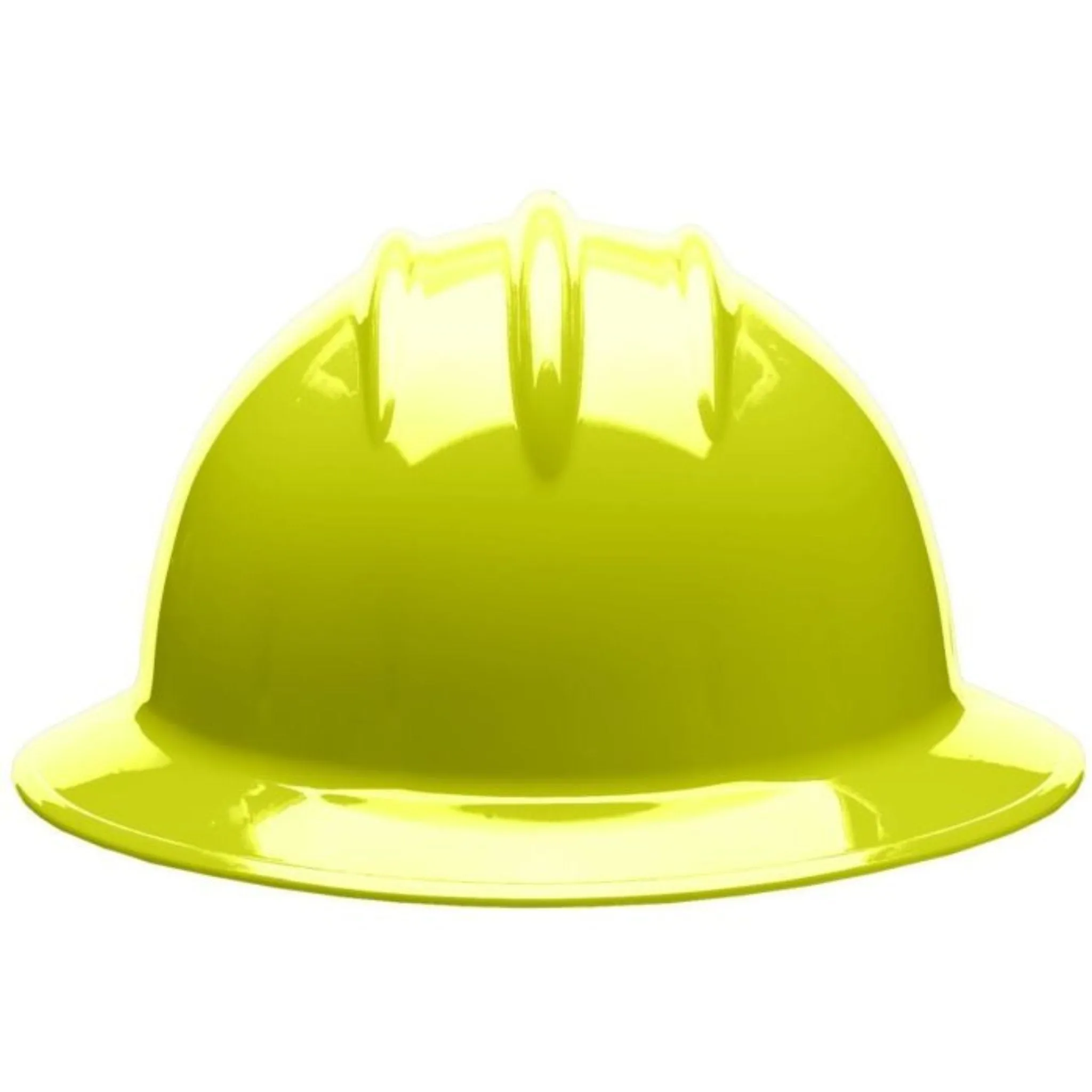 Bullard C33 33HYP 6pt Pinlock Classic Full Brim Style Hard Hat, Hi-Viz Yellow, 1 Each