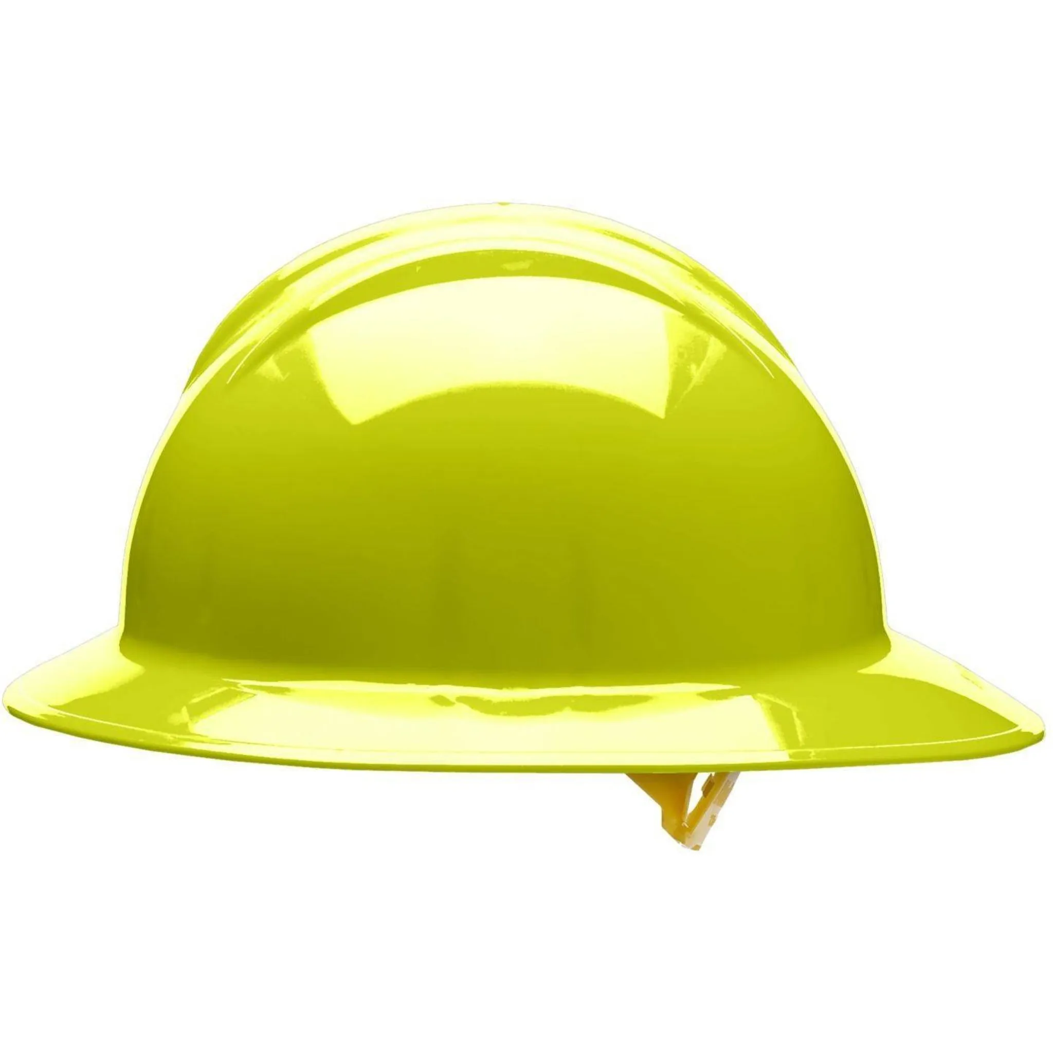 Bullard C33 33HYP 6pt Pinlock Classic Full Brim Style Hard Hat, Hi-Viz Yellow, 1 Each