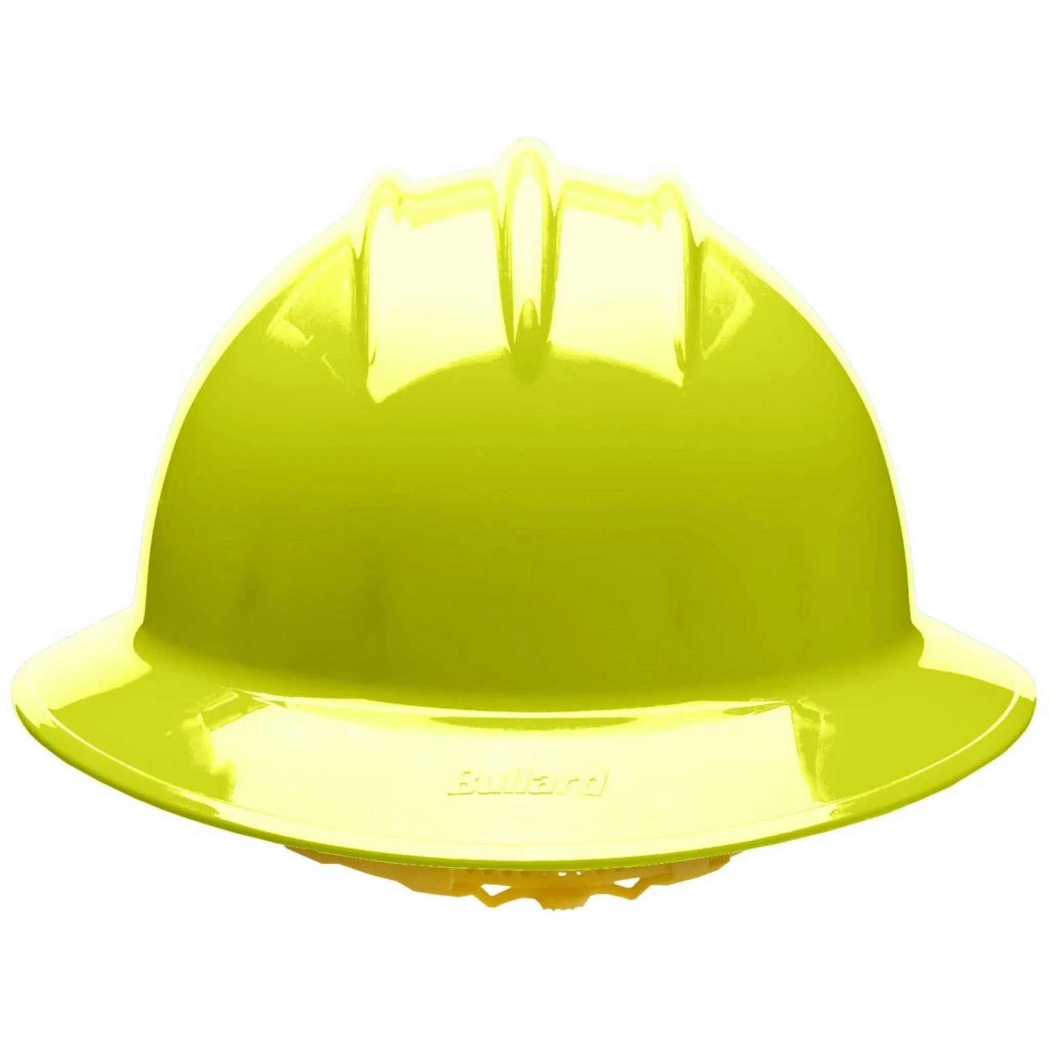 Bullard C33 33HYP 6pt Pinlock Classic Full Brim Style Hard Hat, Hi-Viz Yellow, 1 Each