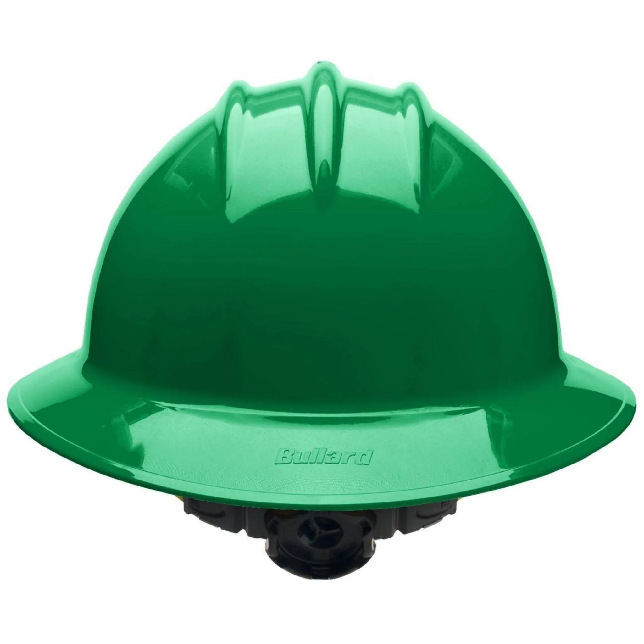 Bullard C33 33KGR 6pt Ratchet Classic Full Brim Style Hard Hat, Kelly Green, 1 Each