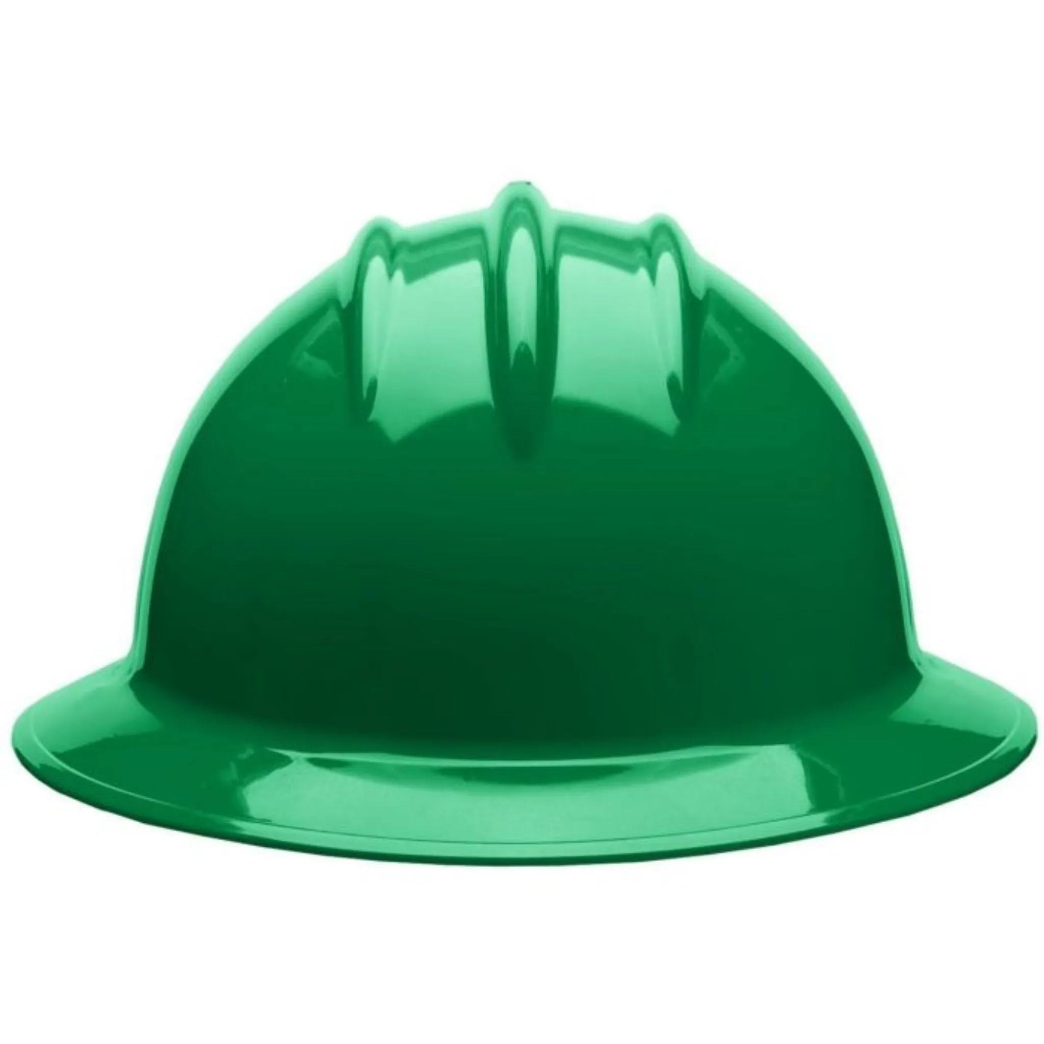 Bullard C33 33KGR 6pt Ratchet Classic Full Brim Style Hard Hat, Kelly Green, 1 Each