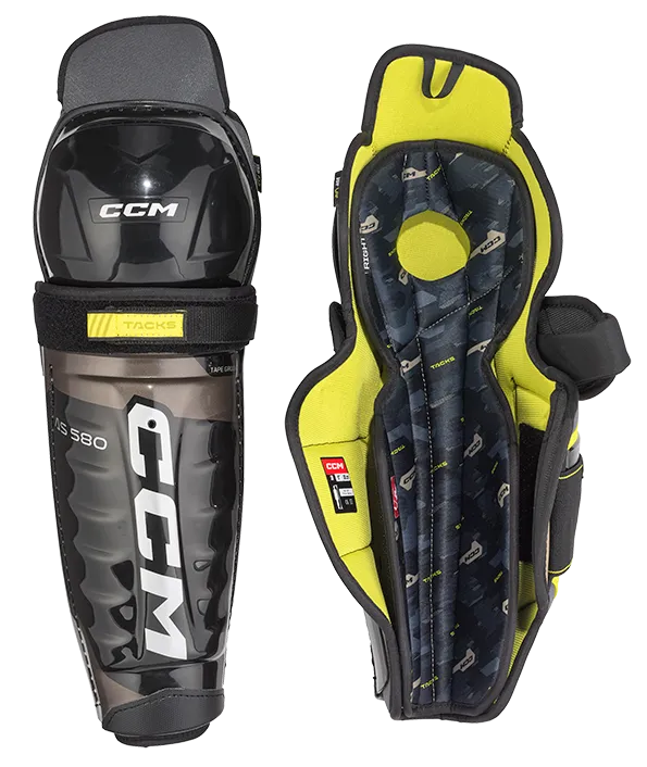 CCM Tacks AS 580 Junior Shin Guards