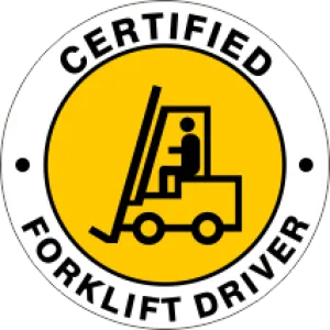 CERTIFIED FORKLIFT DRIVER