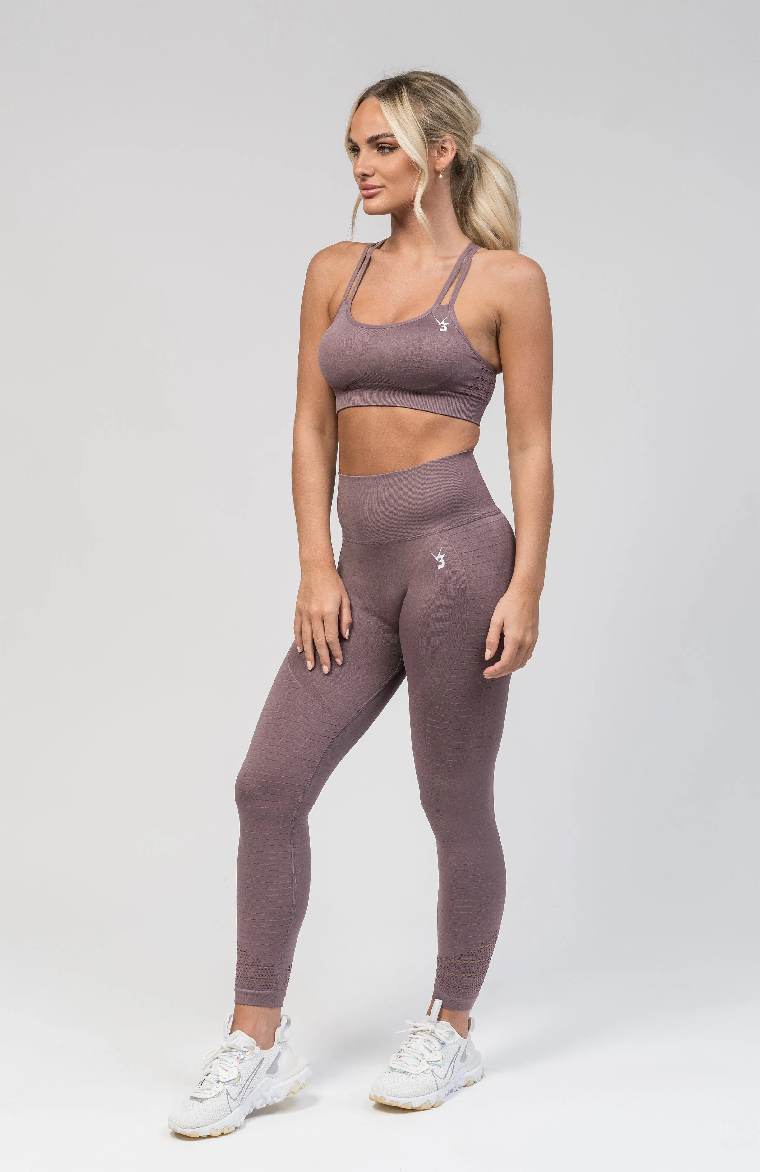 Contour Seamless Leggings - Mauve