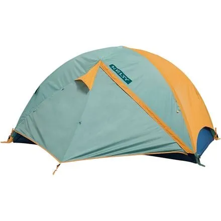 Cordless Tent 2: Kelty 2 Person, 3 Season, Malachite/Golden Oak