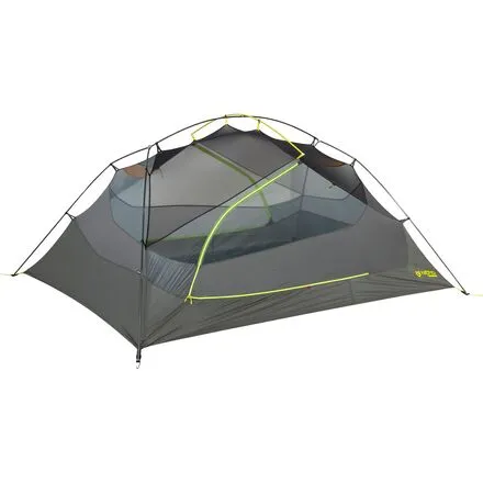 Dagger OSMO Tent: NEMO Equipment Inc. 3-Person, 3-Season, Birch Bud/Goodnight Gray