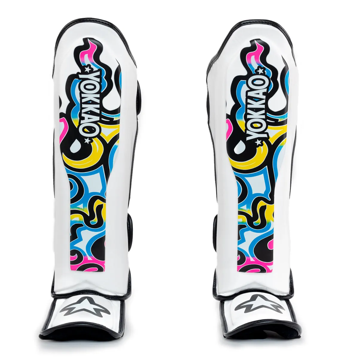 Flames Shin Guards