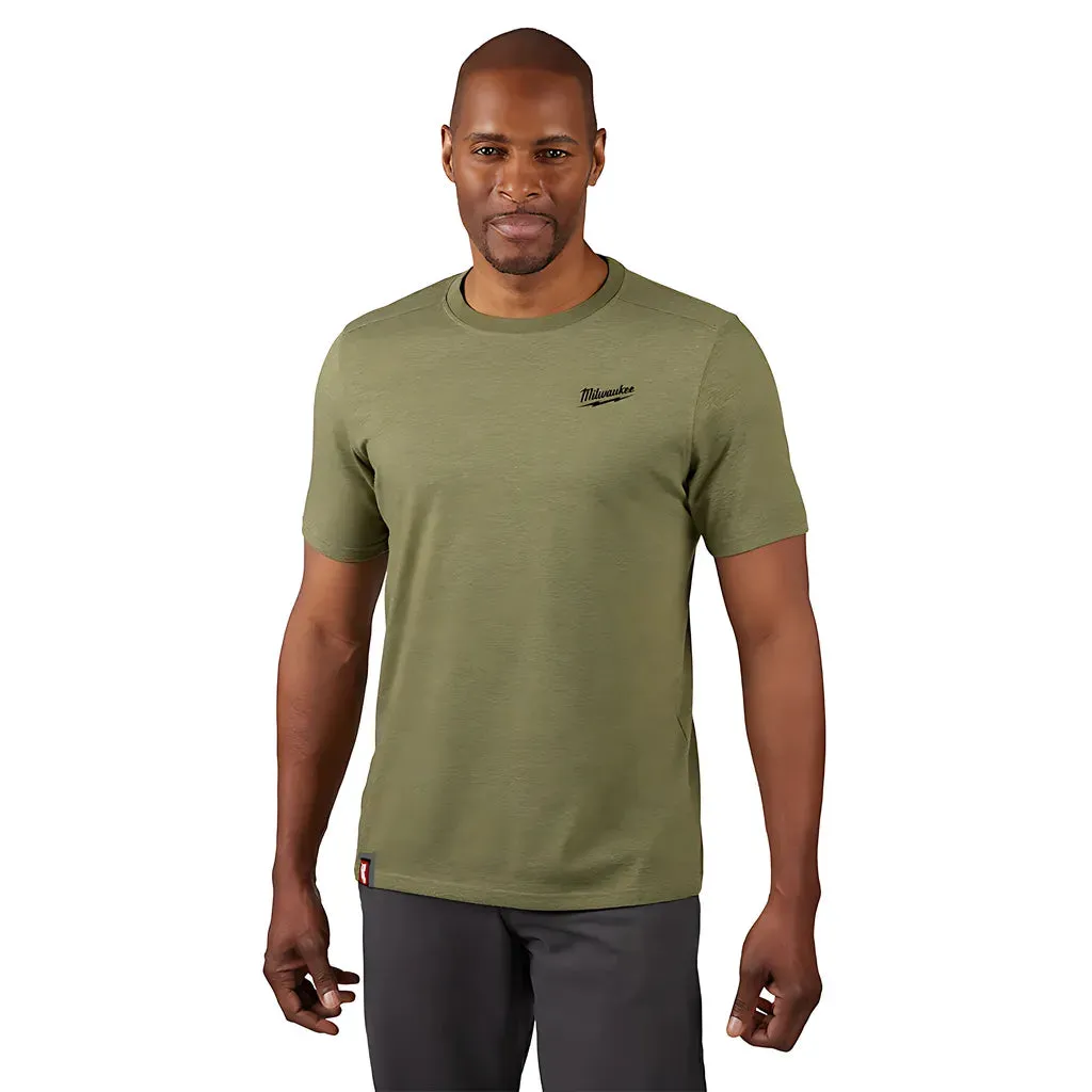 FREEFLEX™ Hybrid Work Tee - Short Sleeve - Green XL