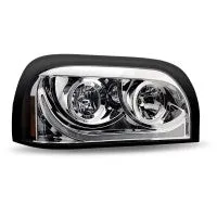 Freightliner Century Halogen Headlight Assembly with LED Strip