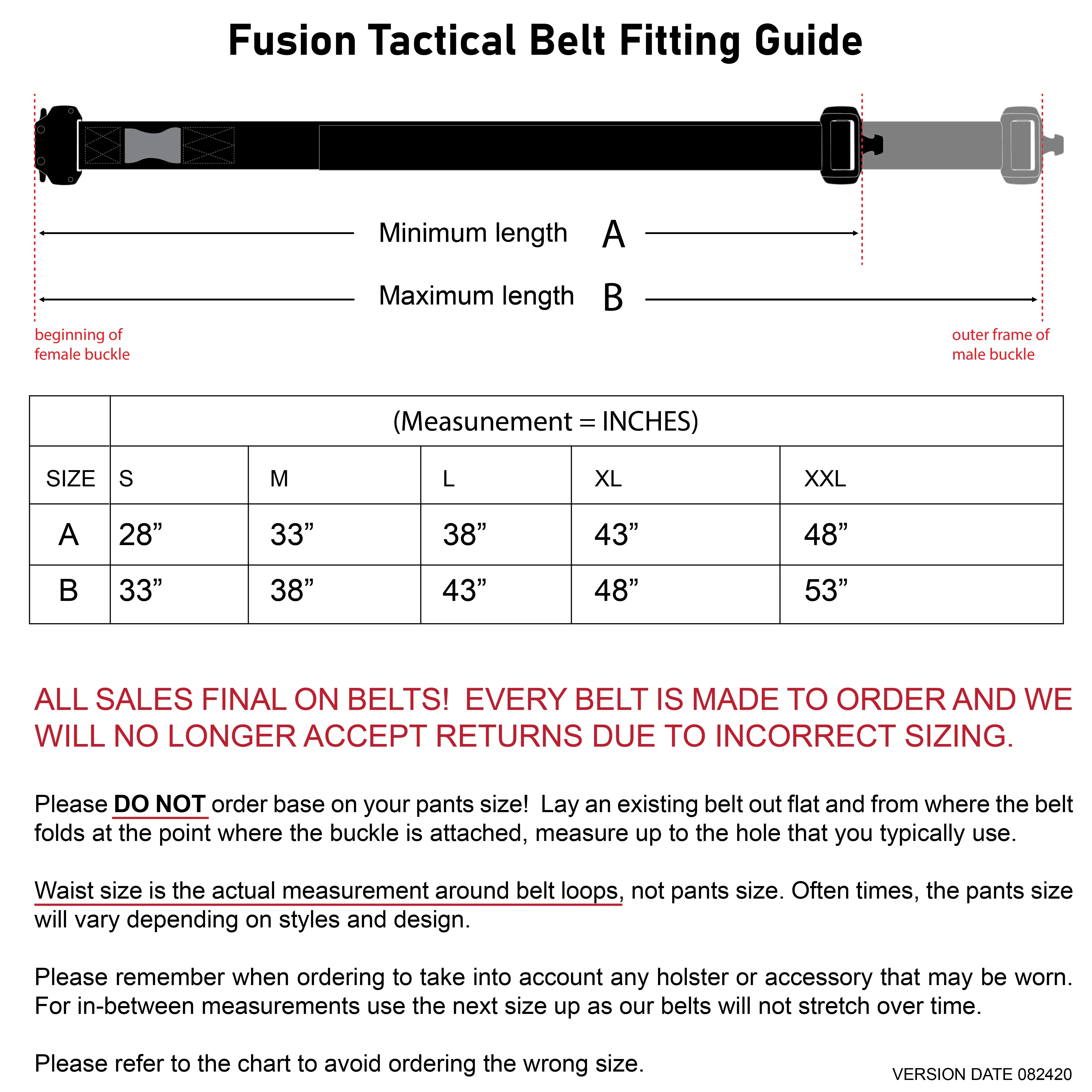 FT Gamera Laser Cut MOLLE Battle Belt - 2 Belt System