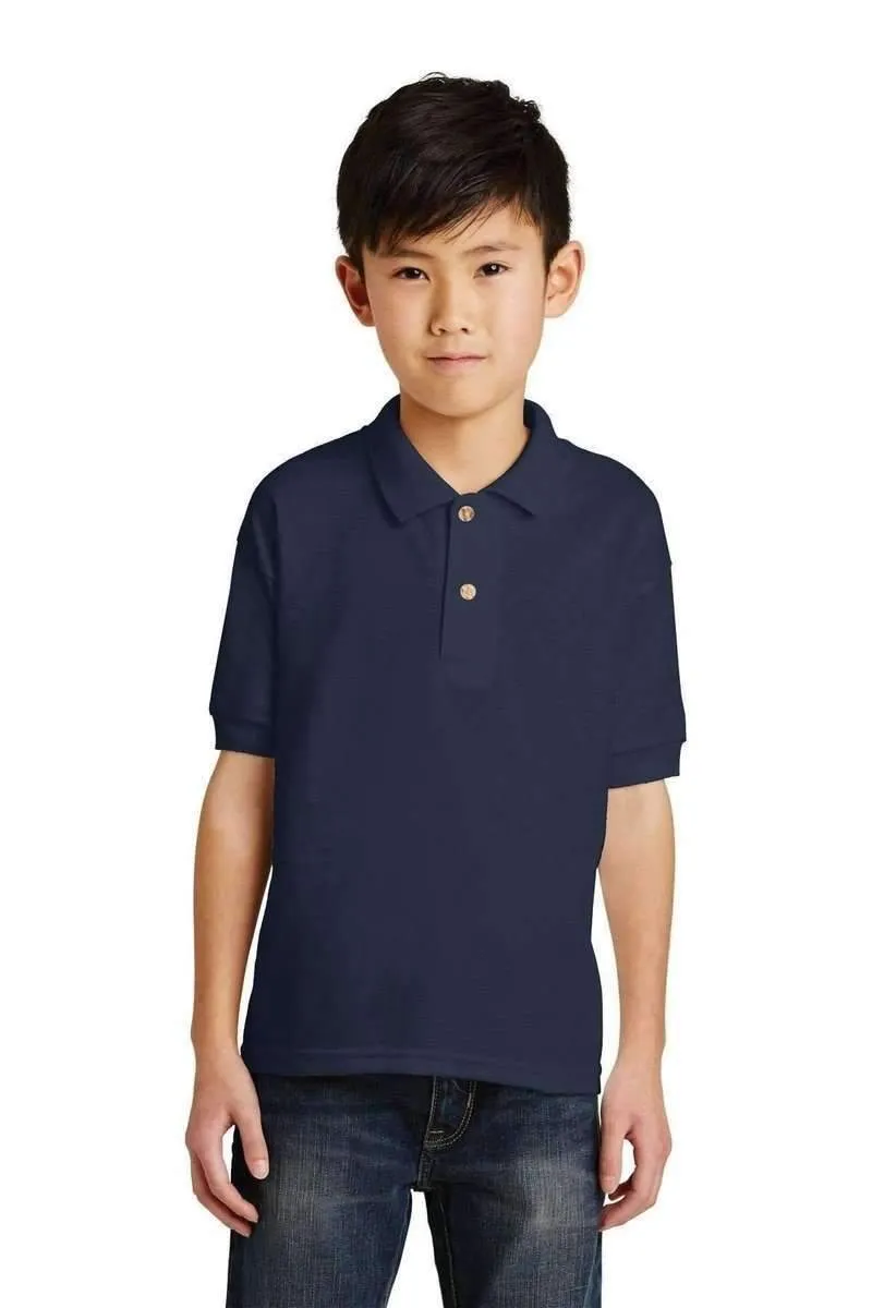 Gildan G880B: Youth DryBlend 6-Ounce Jersey Knit Sport Shirt