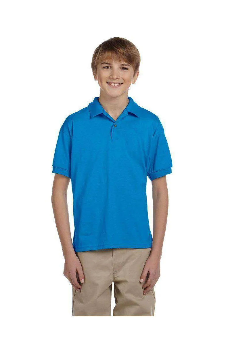 Gildan G880B: Youth DryBlend 6-Ounce Jersey Knit Sport Shirt