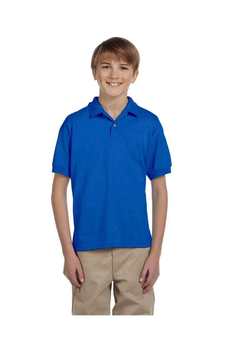 Gildan G880B: Youth DryBlend 6-Ounce Jersey Knit Sport Shirt