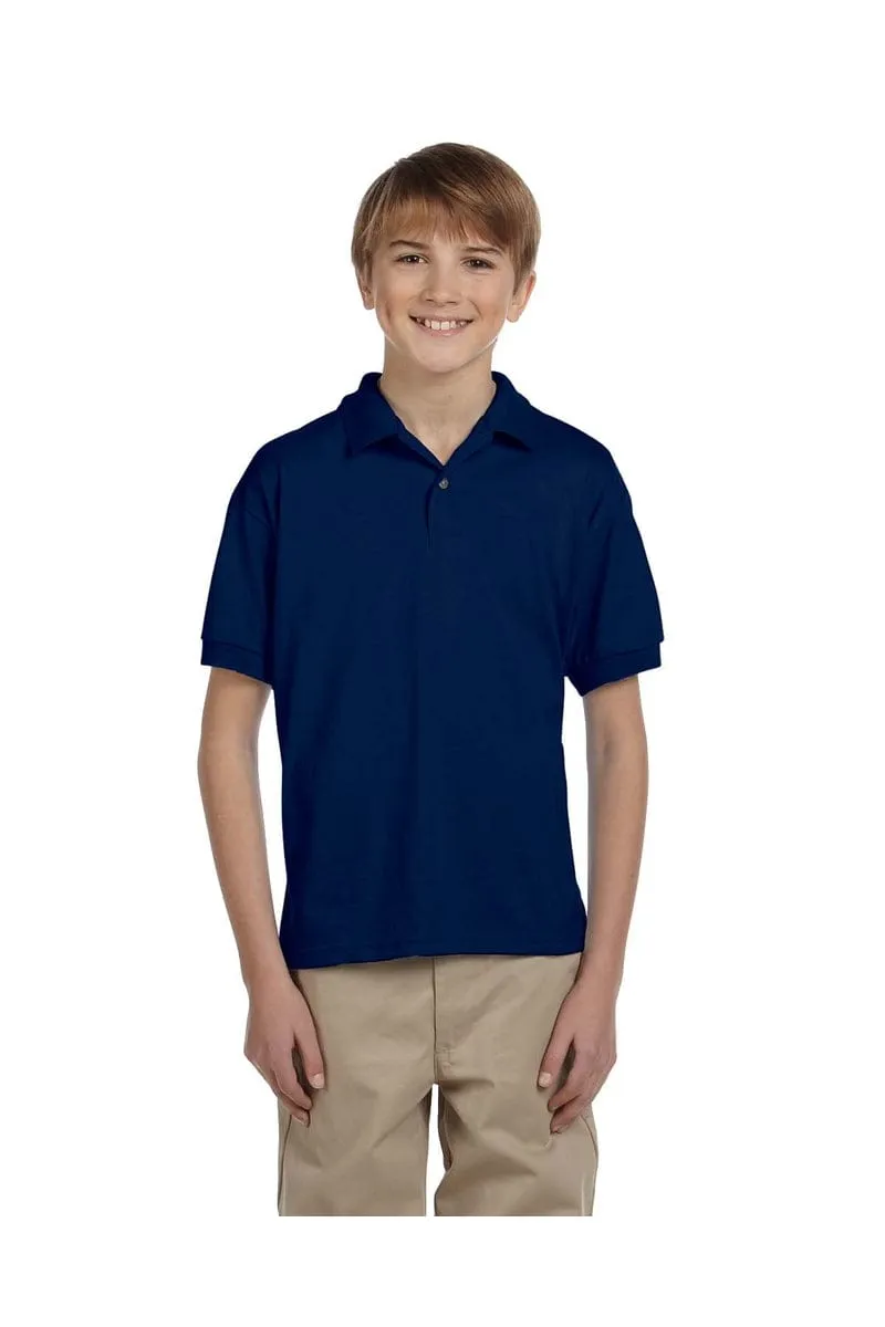 Gildan G880B: Youth DryBlend 6-Ounce Jersey Knit Sport Shirt