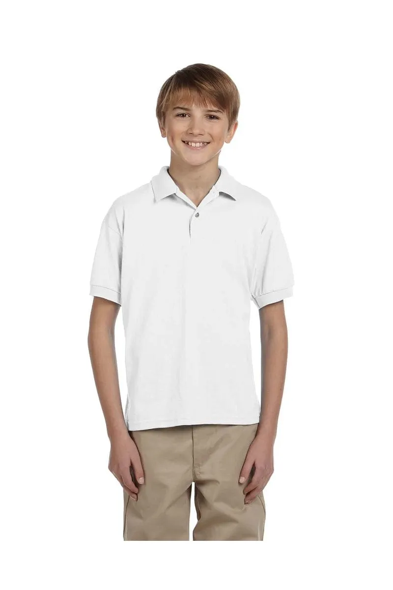 Gildan G880B: Youth DryBlend 6-Ounce Jersey Knit Sport Shirt