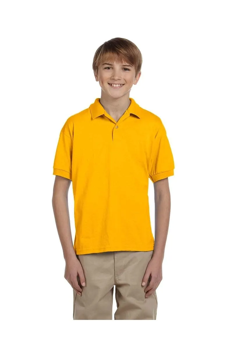 Gildan G880B: Youth DryBlend 6-Ounce Jersey Knit Sport Shirt