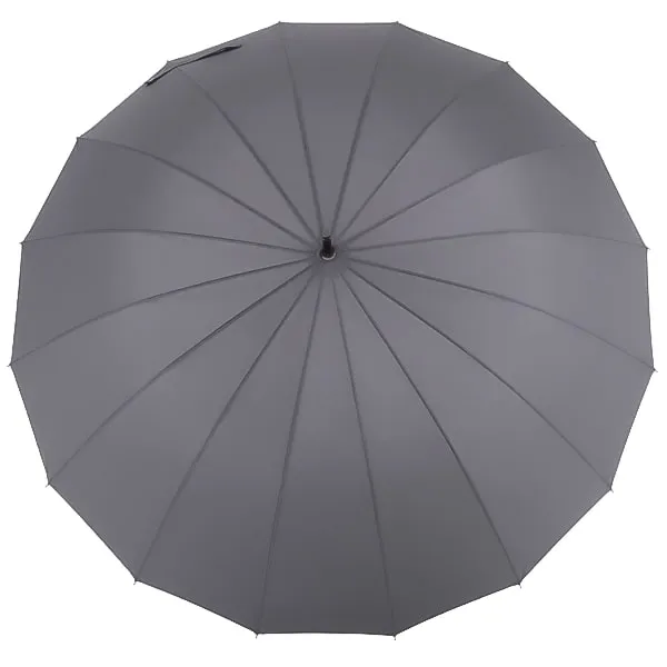 Grey Gentleman's Windproof Umbrella