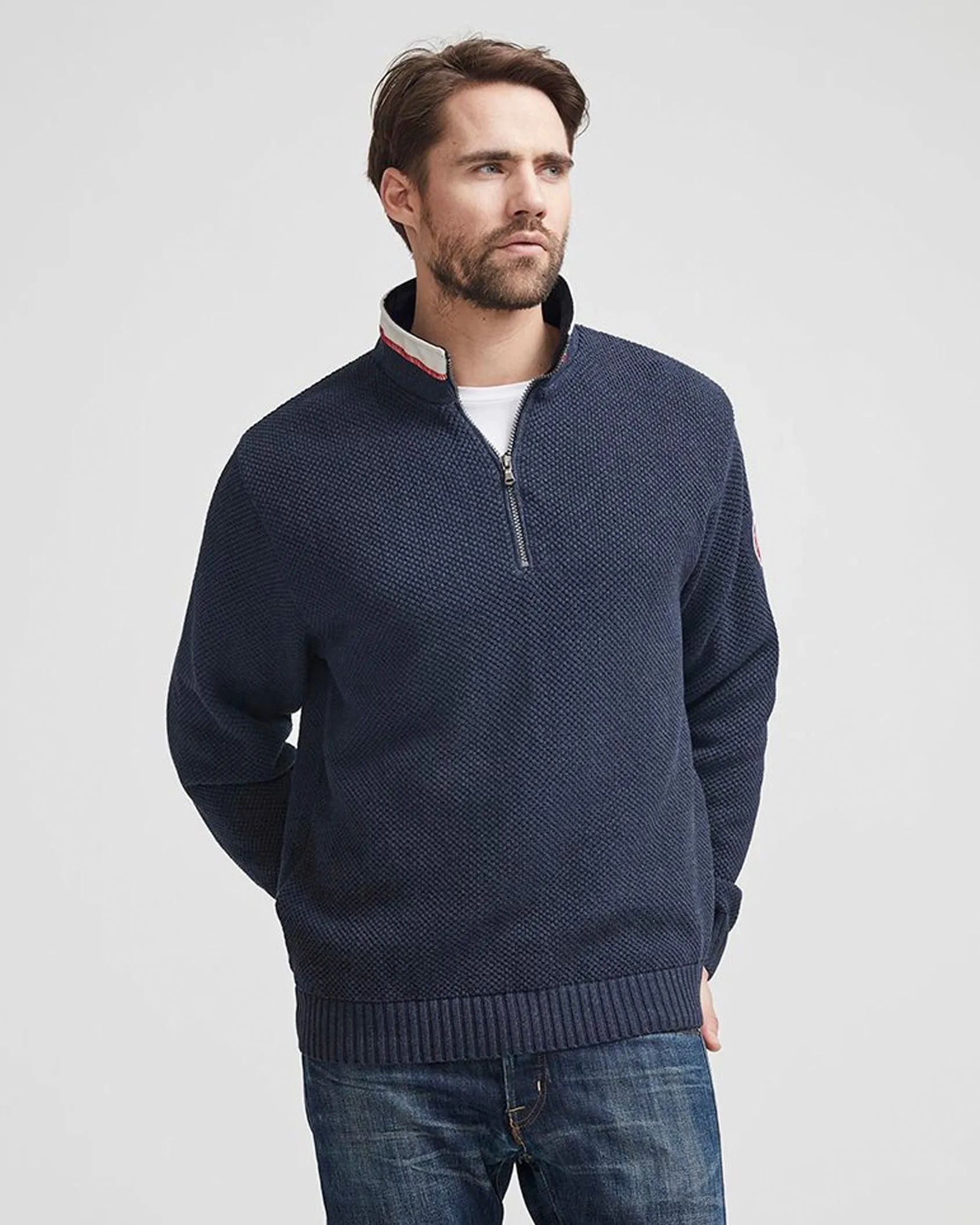 Holebrook Classic Windproof - Navy Melange