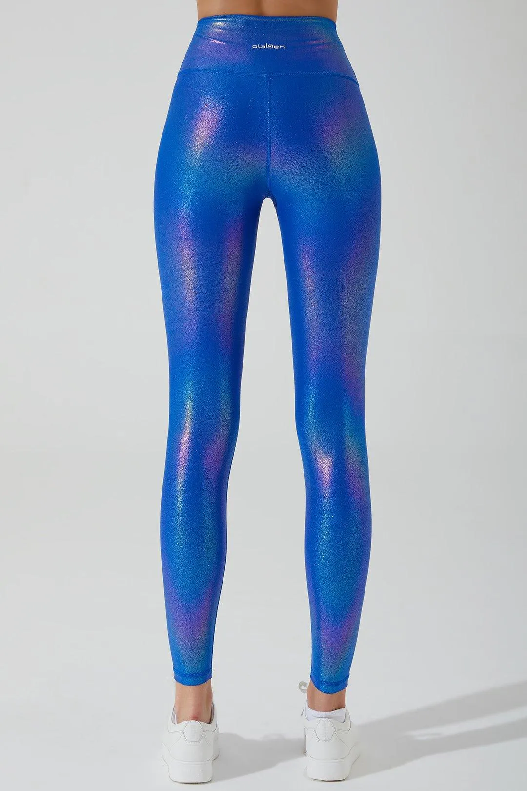 Iridescent Legging - Magnetic Blue