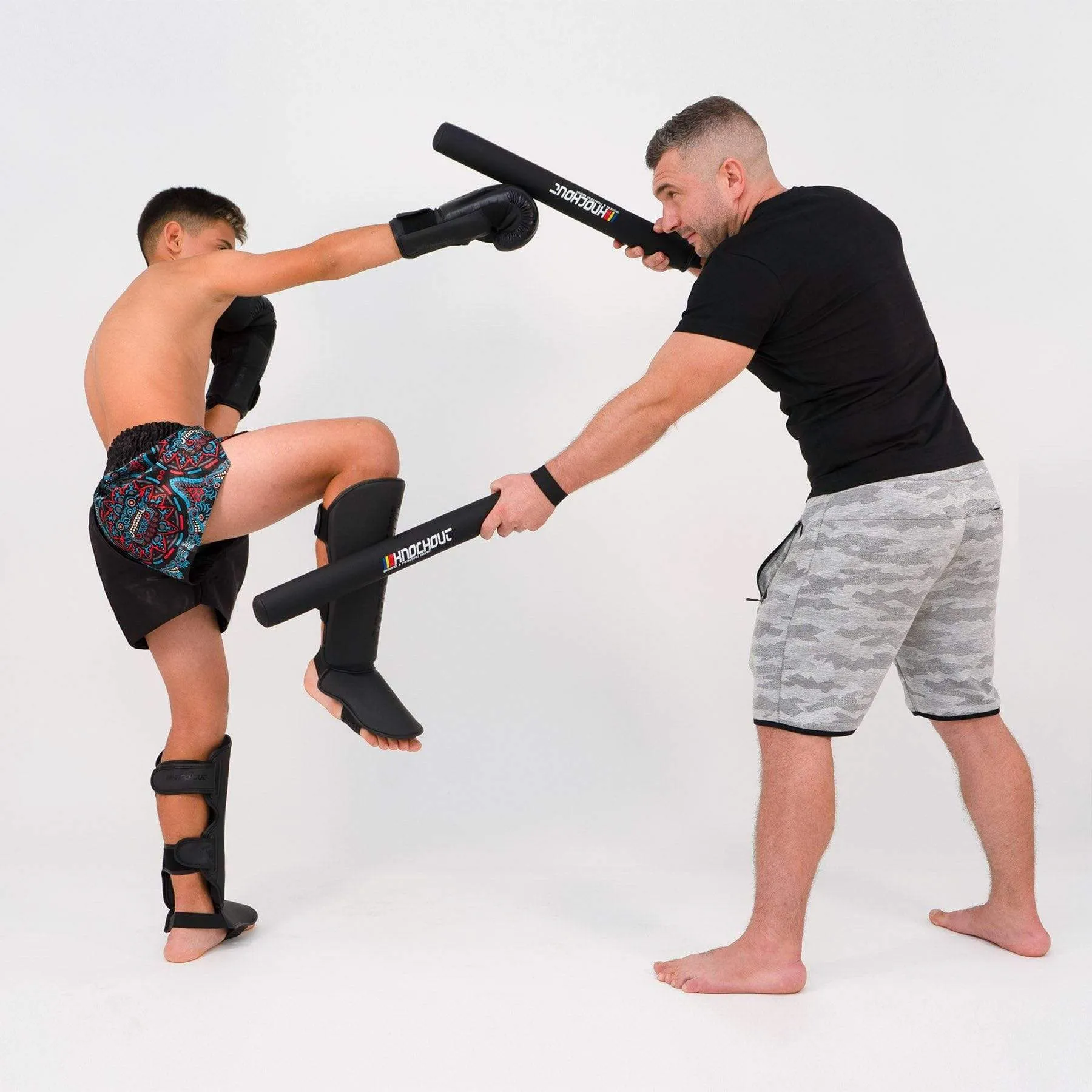 Knockout Kicker Kids Kickboxing  Shin Guards