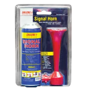 Lalizas Signal Horn Set 380ml & spare cannisters