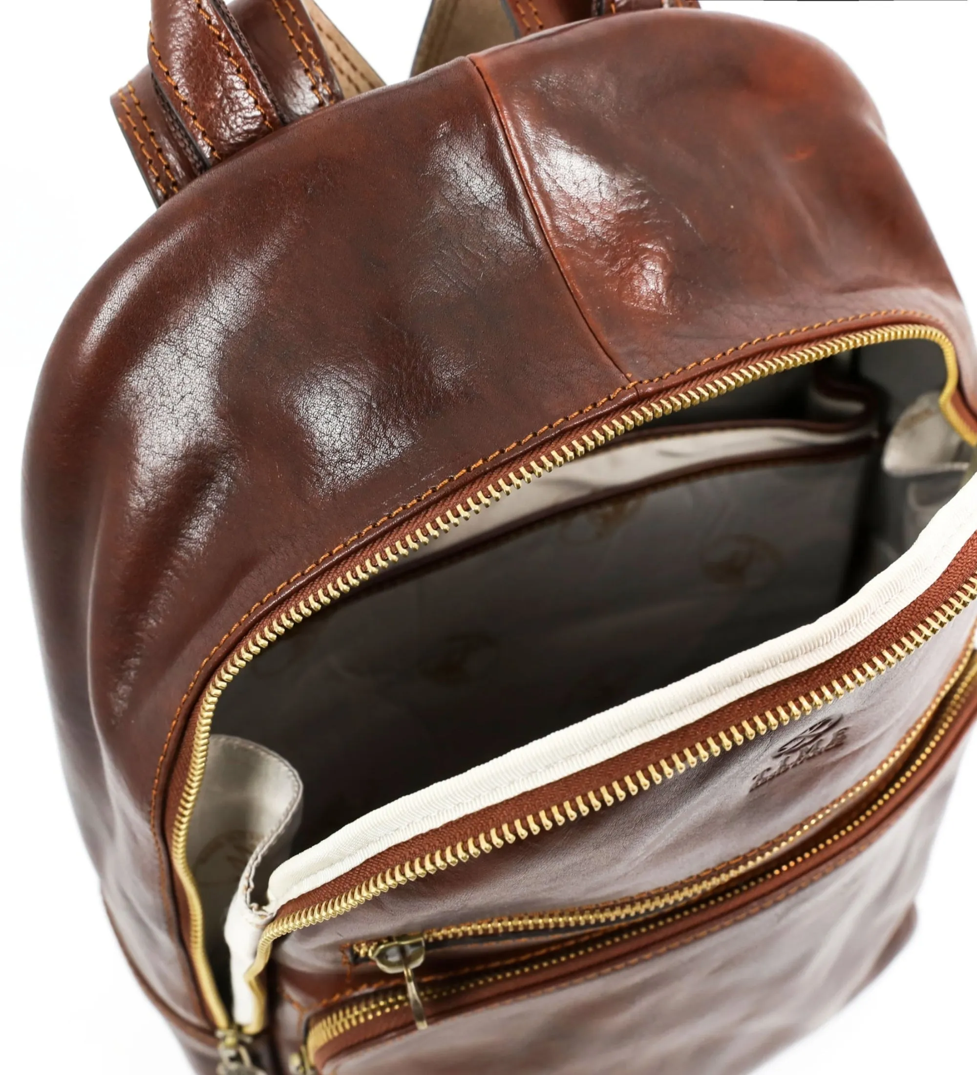 Leather Backpack - I, Claudius