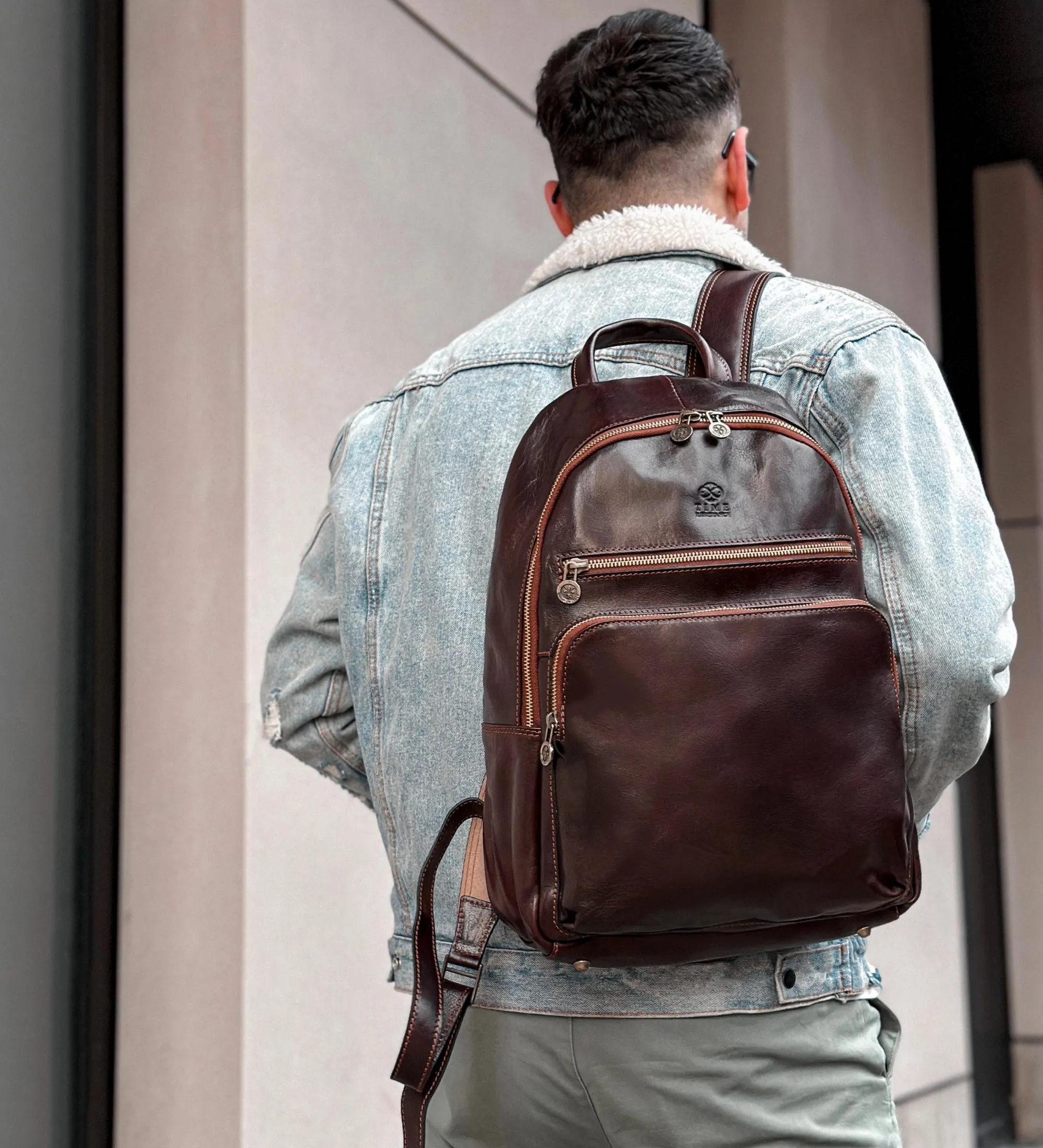 Leather Backpack - I, Claudius