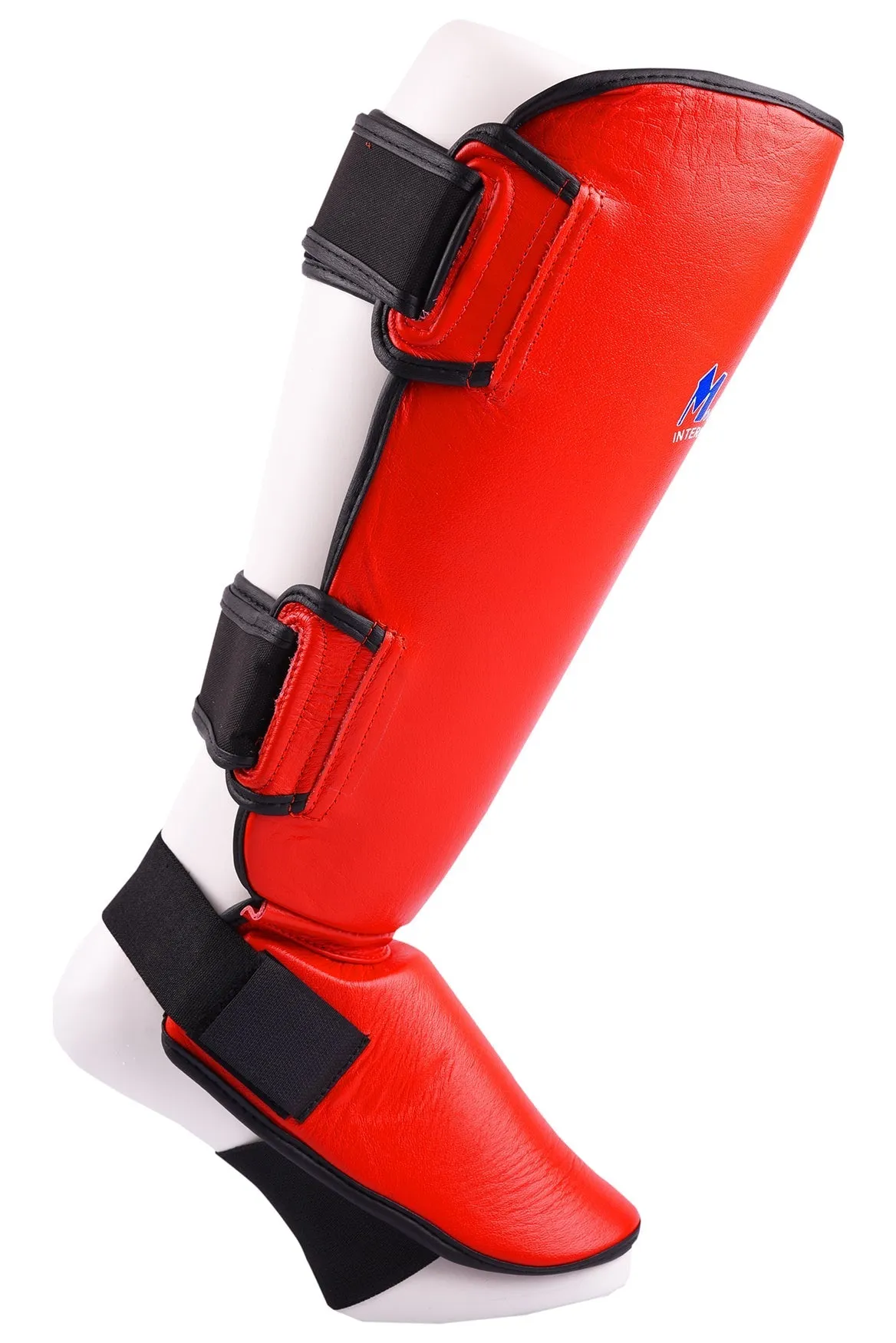 MAR-149A | Kickboxing & Thai boxing Genuine Leather Shin & Instep Guards