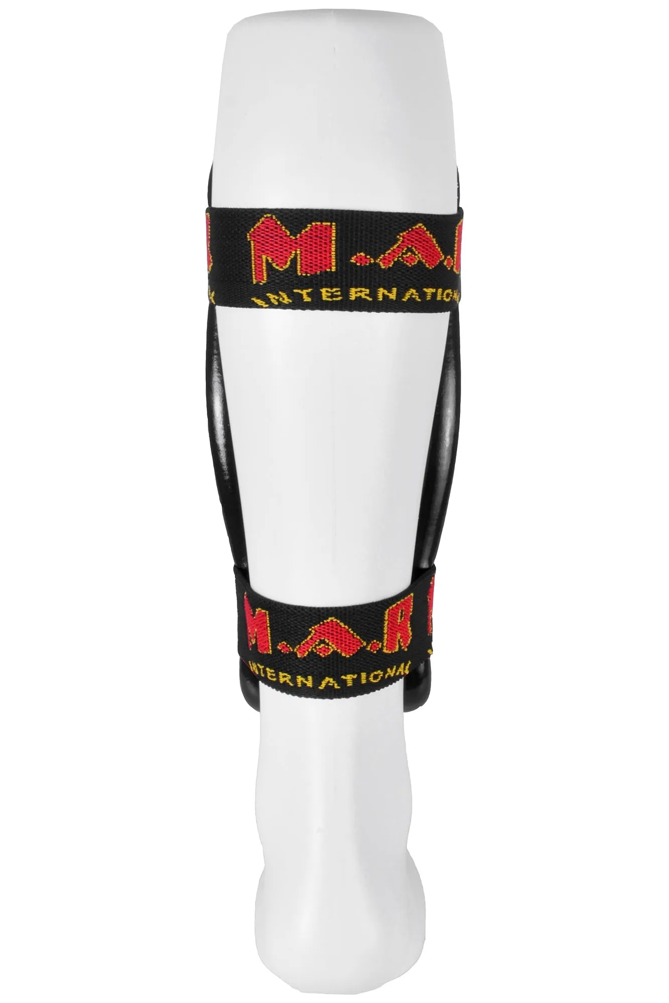 MAR-162B | Black Dipped Foam Martial Arts Shin Guard